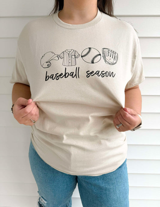 Baseball Season Tee