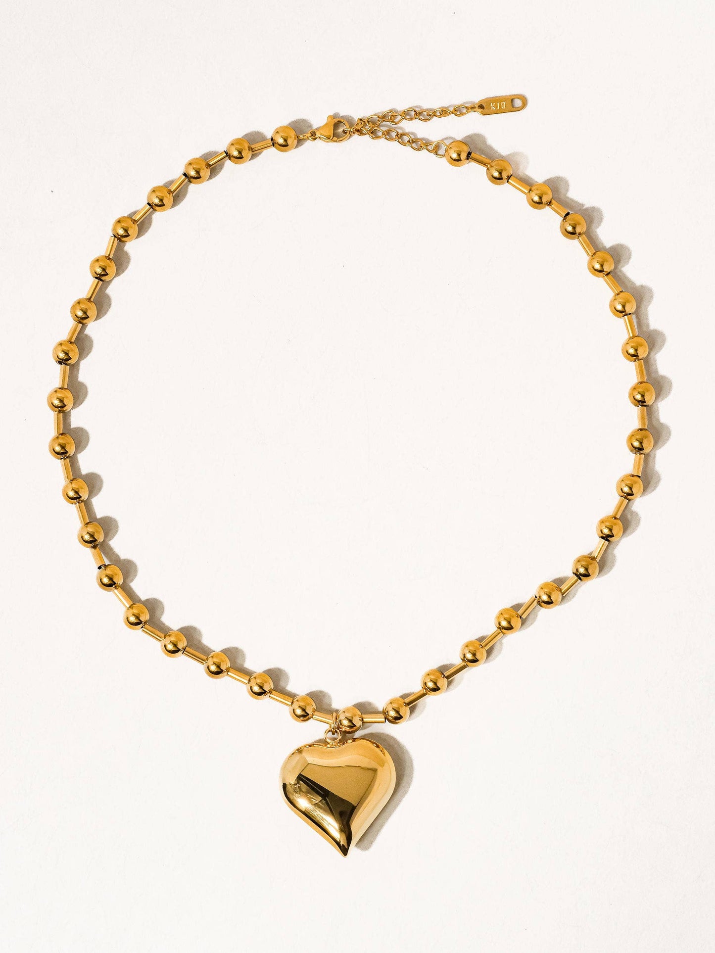 Parisian Heart Necklace- Waterproof